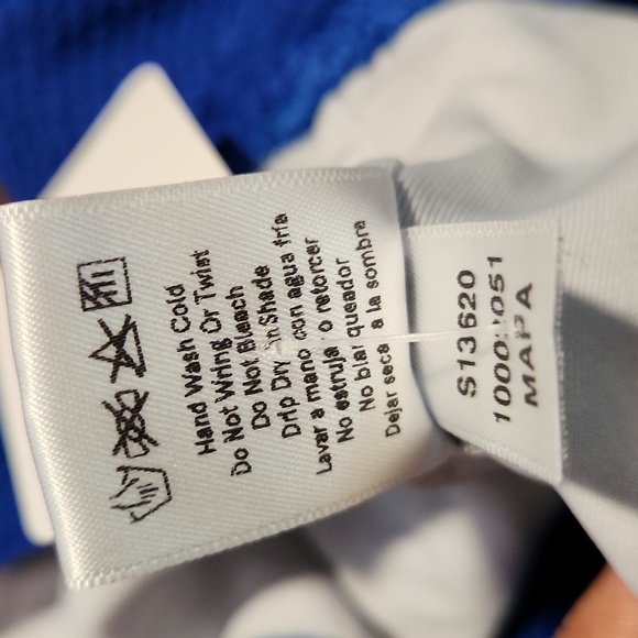 EUC Venus Indigo Tie-Front Swimsuit Top (0753) - Picture 4 of 4